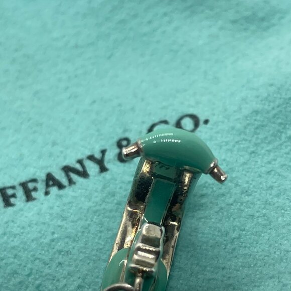 Tiffany & Co. Vintage Sterling Silver Blue Enamel Vespa Scooter Charm - Picture 10 of 16